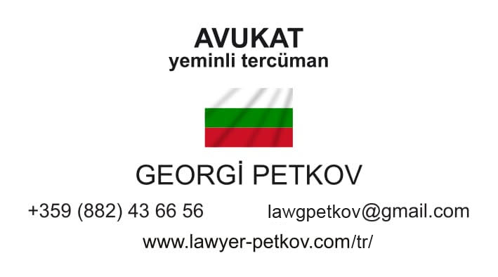 avukat Bulgaristan'da
